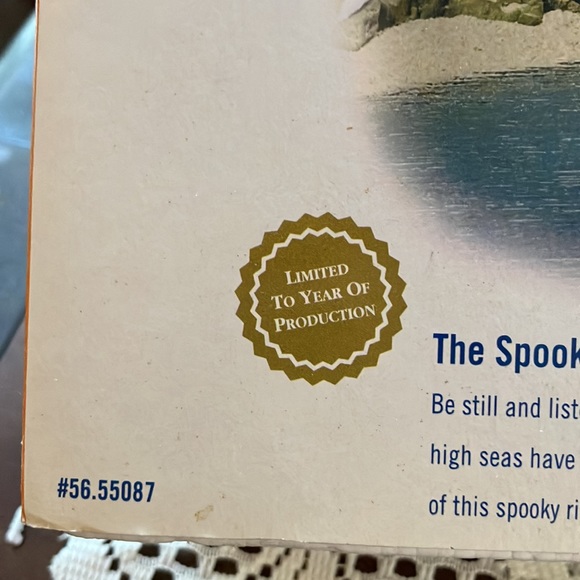 Department 56 The Spooky Schooner Halloween Snow Village - Picture 4 of 11